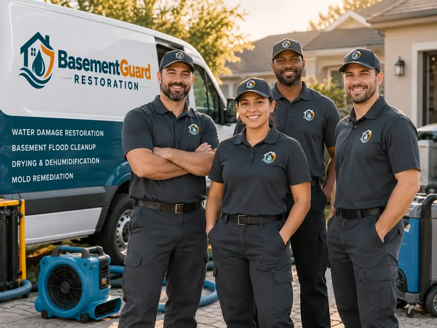 Basement Water Damage Restoration company in Gerton, NC
